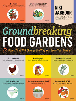 cover image of Groundbreaking Food Gardens